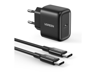 UGREEN PD Fast Charger Set 25W USB-C Power Delivery Ladegerät & Kabel