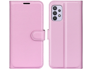 Samsung Galaxy A53 5G Lederhülle Portemonnaie Karten Etui rosa
