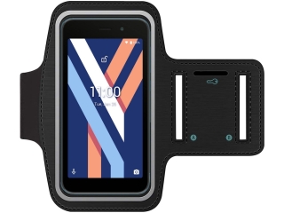 Wiko Y52 Fitness Jogging Sport Armband mit Schlüsselfach