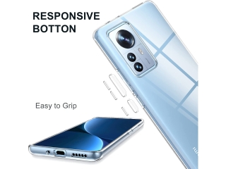 Xiaomi 12 Pro Gummi Hülle TPU Clear Case