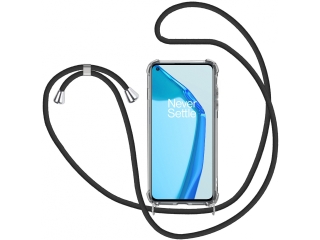 OnePlus 9 Handykette Necklace Hülle Gummi transparent