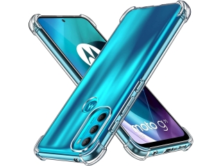 Motorola Moto G71 5G Hülle Crystal Clear Case Bumper transparent