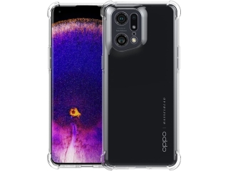 Oppo Find X5 Pro Hülle Crystal Clear Case Bumper transparent