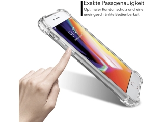 Apple iPhone SE 2022 Hülle Crystal Clear Case Bumper transparent