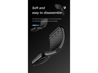 Samsung Galaxy S22 SpaceCase Stripes Impact-Resistant Hülle schwarz