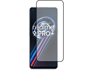 Realme 9 Pro+ 100% Vollbild Panzerglas Schutzfolie 2.5D 9H