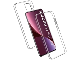 Xiaomi 12 Pro Touch Case 360 Grad Rundumschutz transparent
