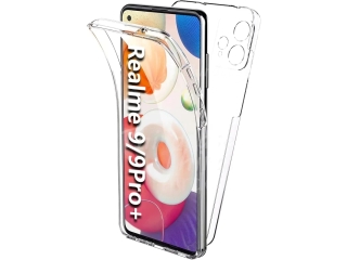 Realme 9 Pro Touch Case 360 Grad Rundumschutz transparent