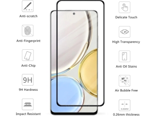 Honor Magic4 Lite 5G 100% Vollbild Panzerglas Schutzfolie 2.5D 9H