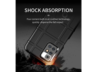 Xiaomi Redmi 10 2022 Rugged Shield Anti-Shock Case schwarz