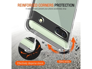 Google Pixel 6a Hülle Crystal Clear Case Bumper transparent