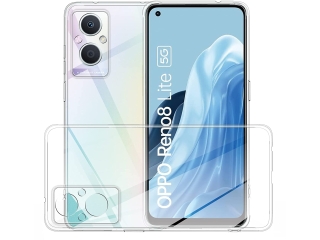 Oppo Reno8 Lite 5G Gummi Hülle TPU Clear Case