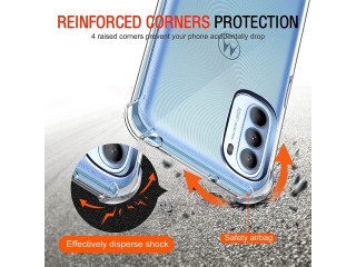Motorola Moto G31 Hülle Crystal Clear Case Bumper transparent
