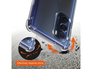 Motorola Edge 30 Pro Hülle Crystal Clear Case Bumper transparent