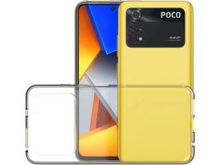 Xiaomi Poco M4 Pro 4G Gummi Hülle TPU Clear Case
