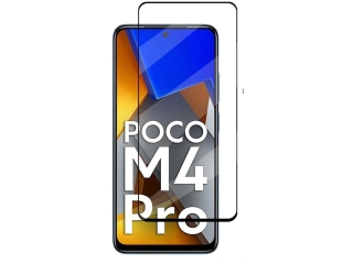 Xiaomi Poco M4 Pro 4G 100% Vollbild Panzerglas Schutzfolie 2.5D 9H
