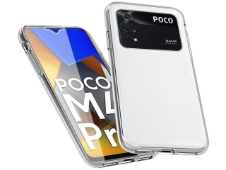 Xiaomi Poco M4 Pro 4G Touch Case 360 Grad Rundumschutz transparent