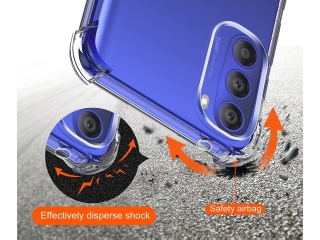 Motorola Moto G51 5G Hülle Crystal Clear Case Bumper transparent