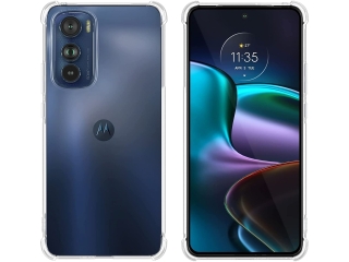 Motorola Edge 30 Hülle Crystal Clear Case Bumper transparent