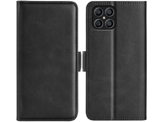 Honor X8 Leder Hülle Karten Ledertasche schwarz