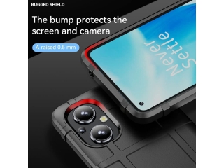 Oppo Reno8 Lite 5G Rugged Shield Anti-Shock Case schwarz