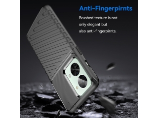 OnePlus Nord 2T SpaceCase Stripes Impact-Resistant Hülle schwarz