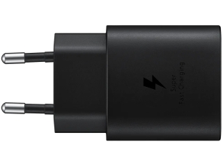 Samsung EP-TA800XB SFC 25W Ladegerät mit USB-C Kabel Retail schwarz
