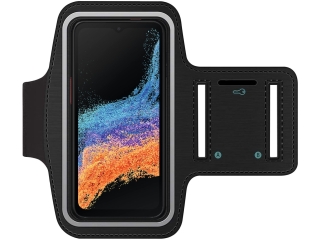 Samsung Galaxy XCover6 Pro Fitness Jogging Sport Armband Schlüsselfach