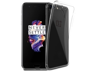 OnePlus 5 Gummi Hülle TPU Clear Case