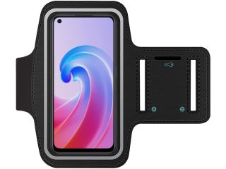 Oppo A96 4G Fitness Jogging Sport Armband mit Schlüsselfach