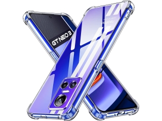 Realme GT Neo 3 Hülle Crystal Clear Case Bumper transparent
