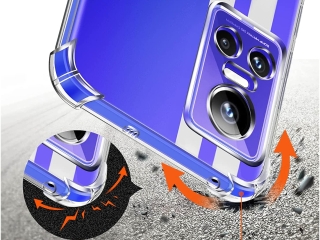 Realme GT Neo 3 Hülle Crystal Clear Case Bumper transparent