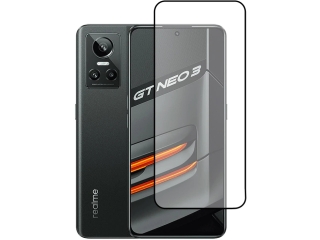 Realme GT Neo 3 100% Vollbild Panzerglas Schutzfolie 2.5D 9H