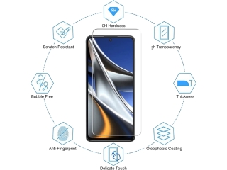Xiaomi Poco X4 Pro 5G Folie Panzerglas Screen Protector