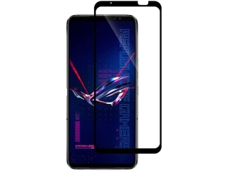 Asus ROG Phone 6 Pro 100% Vollbild Panzerglas Schutzfolie 2.5D 9H