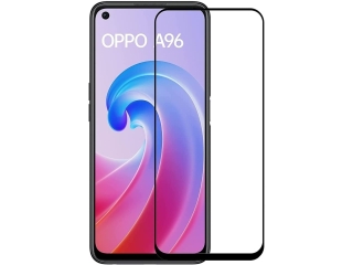 Oppo A96 4G 100% Vollbild Panzerglas Schutzfolie 2.5D 9H