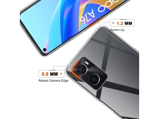 Oppo A96 4G Gummi Hülle TPU Clear Case