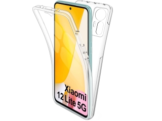 Xiaomi 12 Lite Touch Case 360 Grad Rundumschutz transparent