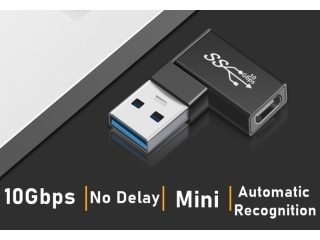 USB-A auf USB-C Adapter abgewinkelt 90 Grad