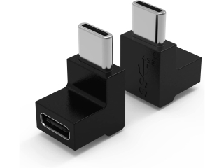 USB-C auf USB-C Adapter 90 Grad Winkel nach unten & oben