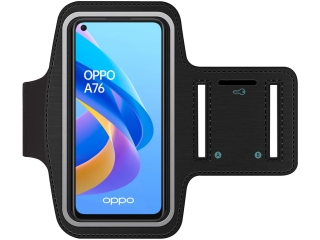 Oppo A76 Fitness Jogging Sport Armband mit Schlüsselfach