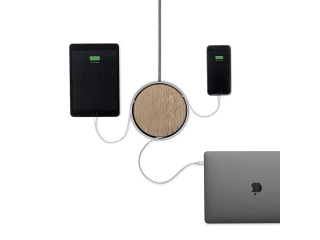 Native Union Eclipse Charger weiss braun