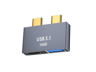 Doppel USB-C auf USB-C / USB-A 3.1 Adapter für Apple MacBook