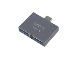 USB-C auf Doppel USB-A Splitter Charge Adapter
