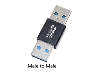 USB-A auf USB-A Kupplung Stecker Verbindung USB 3.1 10 Gbit/s
