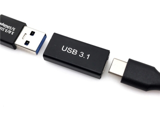 USB-C auf USB-A Kupplung Buchse Verbindung USB 3.1 10 Gbit/s
