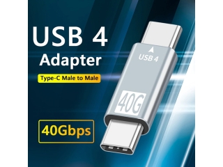USB-C auf USB-C Kupplung Stecker Verbindung USB4 40 Gbit/s