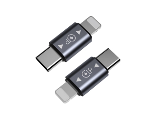 USB C auf Lightning Adapter Stecker (male/male) mit On-The-Go OTG