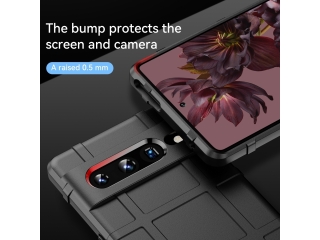 Google Pixel 7 Pro Rugged Shield Anti-Shock Case schwarz