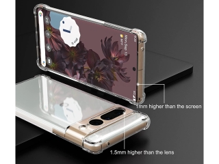 Google Pixel 7 Pro Hülle Crystal Clear Case Bumper transparent